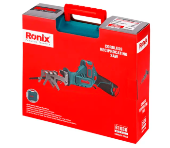 Сабельная пила аккумуляторная RONIX 8103K 12В 2Ач photo 1