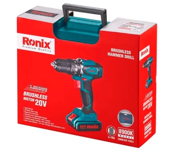 Mașină de înșurubat cu acumulator RONIX 8900K 20V 2Ah photo 1