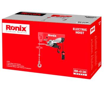 Troliu electric RONIX RH-4136 1000kg 18m photo 6
