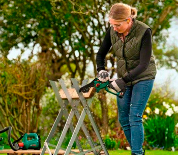 Цепная пила аккумуляторная BOSCH EasyChain 150мм 18В 2.5Ач photo 3