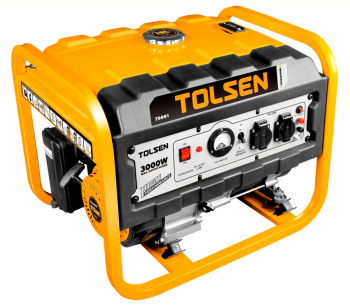 Generator electric Tolsen 79991 3kw Benzină AVR photo