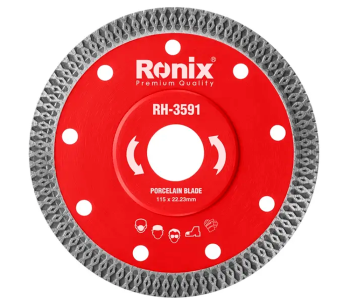 Алмазный отрезной диск RONIX RH-3591 115мм Турбо Керамика/Мрамор/Гранит photo