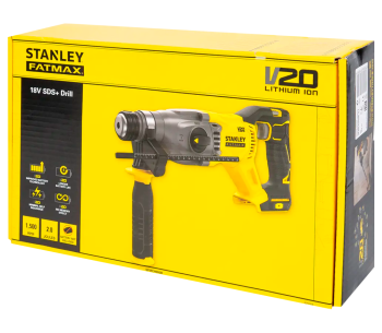 Ciocan rotopercutor cu acumulator (fără bat) STANLEY SFMCH900B-XJ 2J 18V photo 3