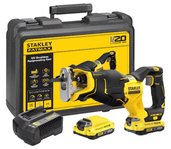 Сабельная пила аккумуляторная STANLEY SFMCS310D2K-QW 18В 2Ач photo