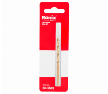 Сверло по металлу RONIX RH-5509 4мм HSS-CO photo 2