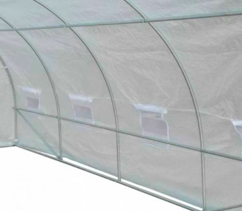 Seră arcuită TEHNO-MS 12x3x2 m 36m² Alb photo 3
