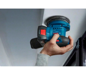 Шлифмашина эксцентриковая аккумуляторная BOSCH GEX 185-LI PROF 125мм 18В 4Ач photo 3