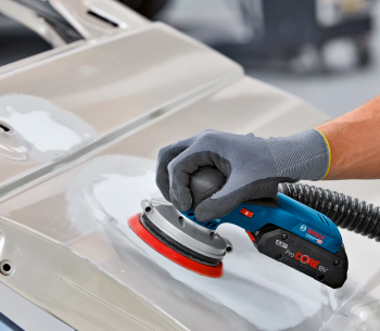 Mașină de șlefuit excentrică fără fir (fără bat) BOSCH GEX 18V-125 SOLO 125mm 18V photo 6