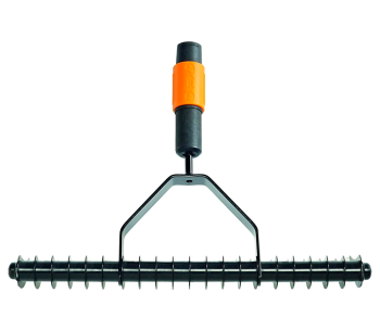 Greblă-aerator (fără coadă) FISKARS QuickFit 360mm 365mm photo 0