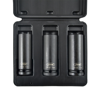 Set 3 duze tubulare de impact JBM-52969 17-21 mm photo 1