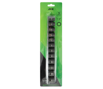 Set de 12 capete de impact JBM-53060 10-21 mm photo 1