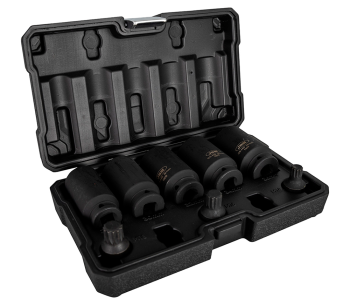 Set de 8 capete de impact și biți JBM-52547 M14-M18 27-36mm photo 0