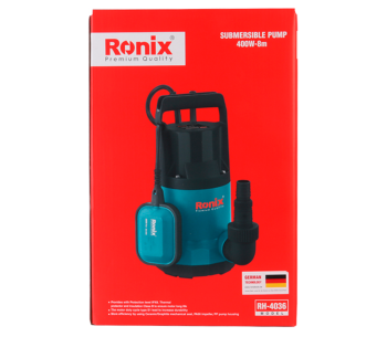 Pompă de drenaj RONIX RH-4036 400w 7000l/h photo 3