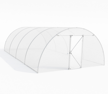 Теплица арочная Demetra 8x4.5x2.5 м 36м² Белый photo