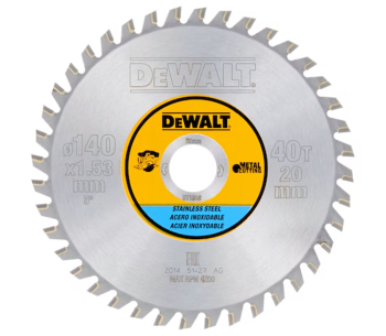 Пильный диск DEWALT DT1918 140мм 1.53мм photo