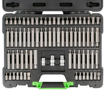 Набор бит JBM-52550 Hex/Torx/RIBE/XZN 30/75мм photo 1