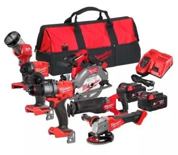 Set Milwaukee M18 FPP6G3-502B pentru echipă
