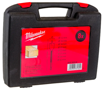 Set de burghie plate MILWAUKEE Shockwave FB Set 13-32mm Oțel photo 2