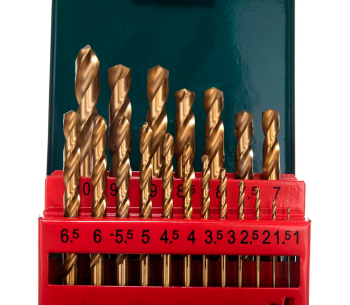 Set burghiuri pe metal METABO 627156000 1-10mm HSS-TIN photo 1