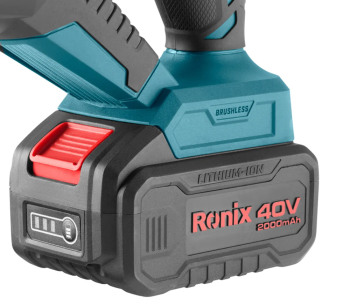 Fierăstrău sabie cu acumulator RONIX 8904-40V 40V 2Ah photo 6