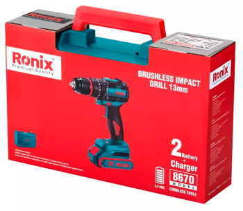 Шуруповёрт аккумуляторный ударный RONIX 8670 20В 2Ач photo 10