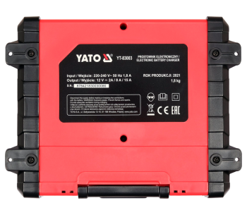 Incarcator acumlator YATO YT83003 15A 12V photo 2