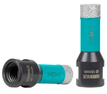 Carotă diamantă pentru faianță și piatră BIHUI DBDB16 16mm photo 0