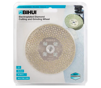 Disc de tăiat cu diamant BIHUI DCWME5 125mm Solid Ceramică/Marmura/Granit photo 0