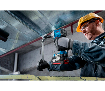 Masina de insurubat cu impact cu acum. BOSCH GDS 18V-350 18V 4Ah 350Nm photo 4