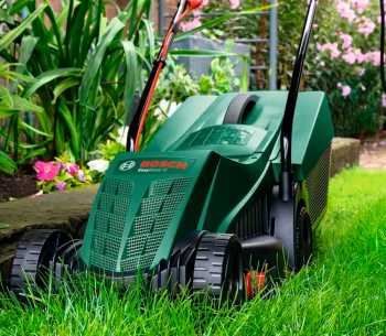 Mașină de tuns gazonul electrică BOSCH UniversalRotak 37-570 1400w 370mm photo 0