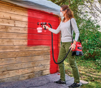Pulverizator de vopsea fără fir (fără bat) EINHELL TE-SY 18/90 Li-Solo 18V photo 1