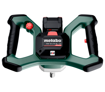 Mașină de amestecat mortar cu acumulator (fără bat) METABO RW18 LTX Bl 120 18V photo 2
