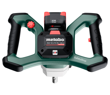 Mașină de amestecat mortar cu acumulator (fără bat) METABO RW18 LTX Bl 140-2 18V photo 2
