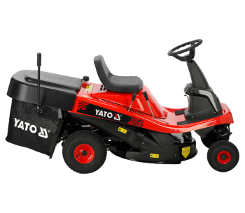 Tractor de tuns iarbă cu motor pe benzină YATO YT85550 760mm 12cp photo 14