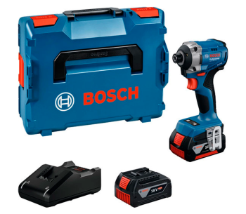 Винтовёрт аккумуляторный ударный BOSCH GDR 18V-215 18В 4Ач photo