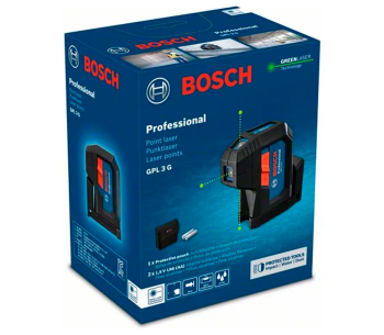 Nivelă cu laser BOSCH GPL 3 G 3fascicole 30m photo 2