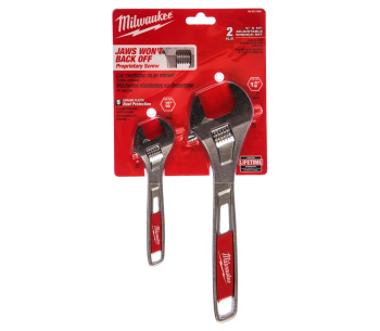 Набор разводных ключей 2шт  MILWAUKEE Double Pack 24.5/36.5мм 150/250мм photo 3