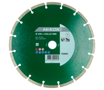 product Алмазный отрезной диск HIKOKI 773005 300мм Сегментированный Бетон/Камень/Кирпич