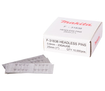 product Гвозди-штифты По дереву MAKITA F-31838  Ga23 10000шт. 25мм x 0.6мм