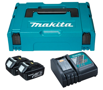 Încărcător cu 2 acumulatoare MAKITA 197952-5 75w 18V 3A photo