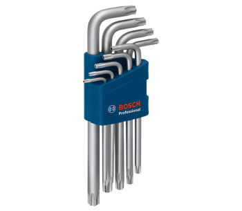 product Набор из 9 ключей-звездочек (Torx) BOSCH 1600A01TH4 T10xT50