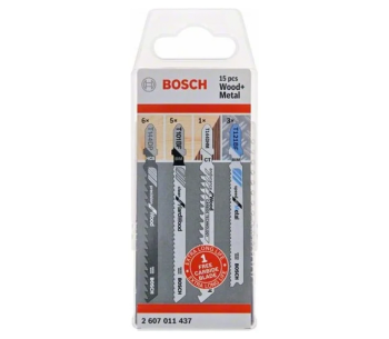 product Set lame ferestrău pendular BOSCH Wood and Metal 100mm Lemn/Metal