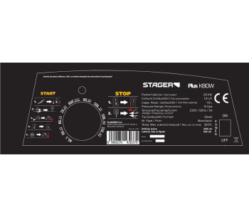 Тепловая пушка Stager PLUS-K80W 20квт Дизель photo 6