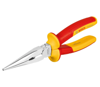 product Длинногубцы электрика BOSCH VDE Long Nose Pliers Straight 200мм