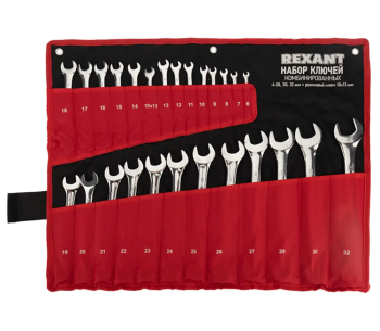 product Набор комбинированных ключей 26 предметов REXANT 12-5848 6-32мм