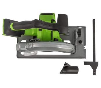 Fierăstrău circular cu acumulator (fără bat) Greenworks GD24CS 185mm 24V photo 4