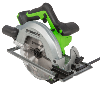 Fierăstrău circular cu acumulator (fără bat) Greenworks GD24CS 185mm 24V photo