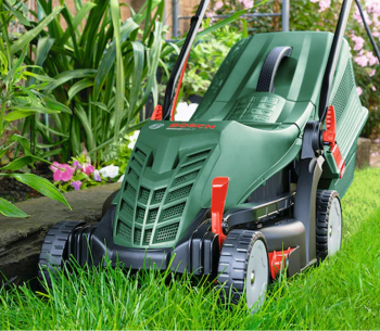 Mașină de tuns gazonul electrică BOSCH UniversalRotak 34-405 1300w 340mm photo 0