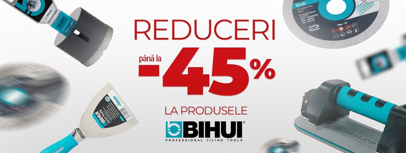 Reducere de pina la -45% la gama de instrumente Bihui