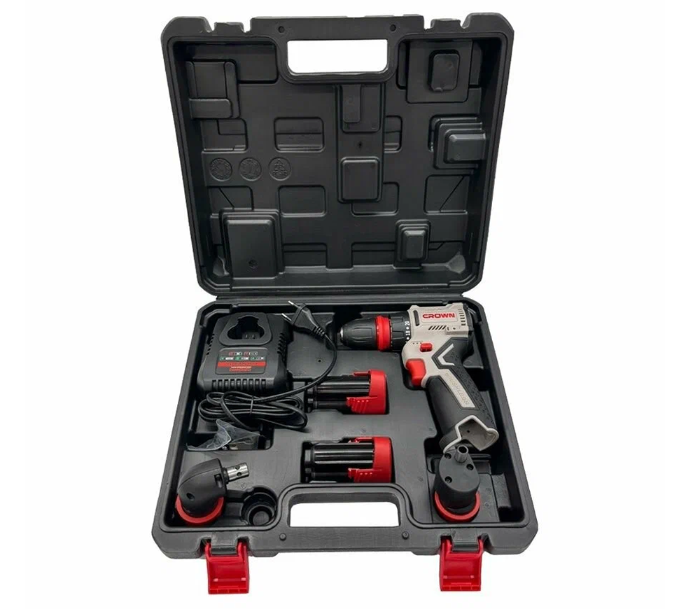Шуруповёрт аккумуляторный CROWN CT21129HQX-2 BMC 12 В 2 Ач-3